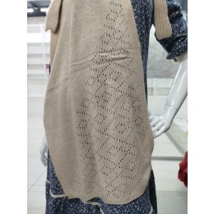 Палантин шарф ажурный 45*150 см, кашемир