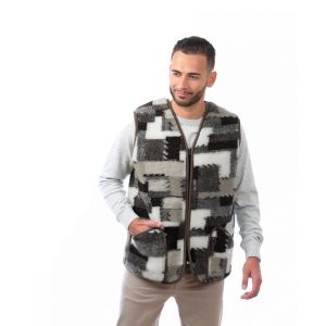 Жилет шерстяной Классика на молнии, унисекс