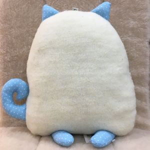 Подушка кот ЦАП, ворс натуральная шерсть