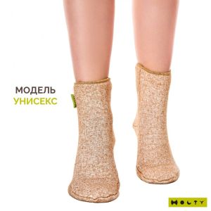 Носки из шерсти эластичные согревающие