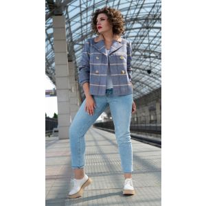 Жакет 1150-2 из натуральной шерсти