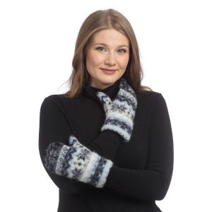 Варежки исландские вязаные 08438-26