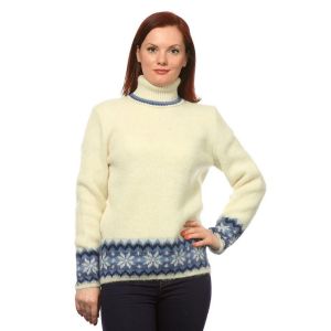Свитер жен шерсть Исландия, 04163-13