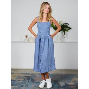 Сарафан 2/224 изо льна Кайрос