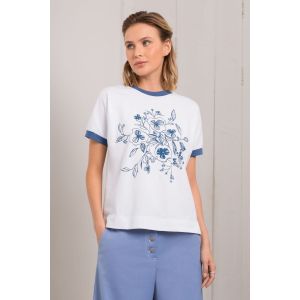 Блуза хлопок Византийский мотив 260/1