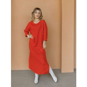 Платье длинное изо льна 4/73