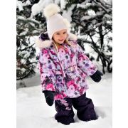 Зимний детский костюм Лара, для девочек, жилет 100% шерсть