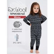Комбинезон дет 116-134 Этно 50% шерсть термобелье