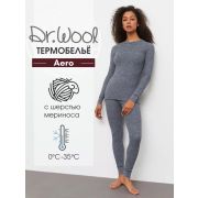 Термобелье женское Aero, 50% шерсть